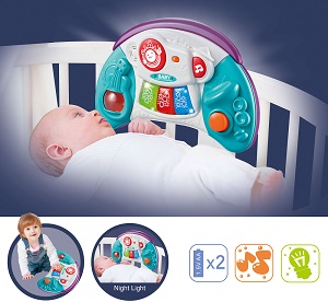 Bebes music night lamp blue