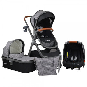 Модуларен систем BEBE STARS Puerto 3 in 1 gray