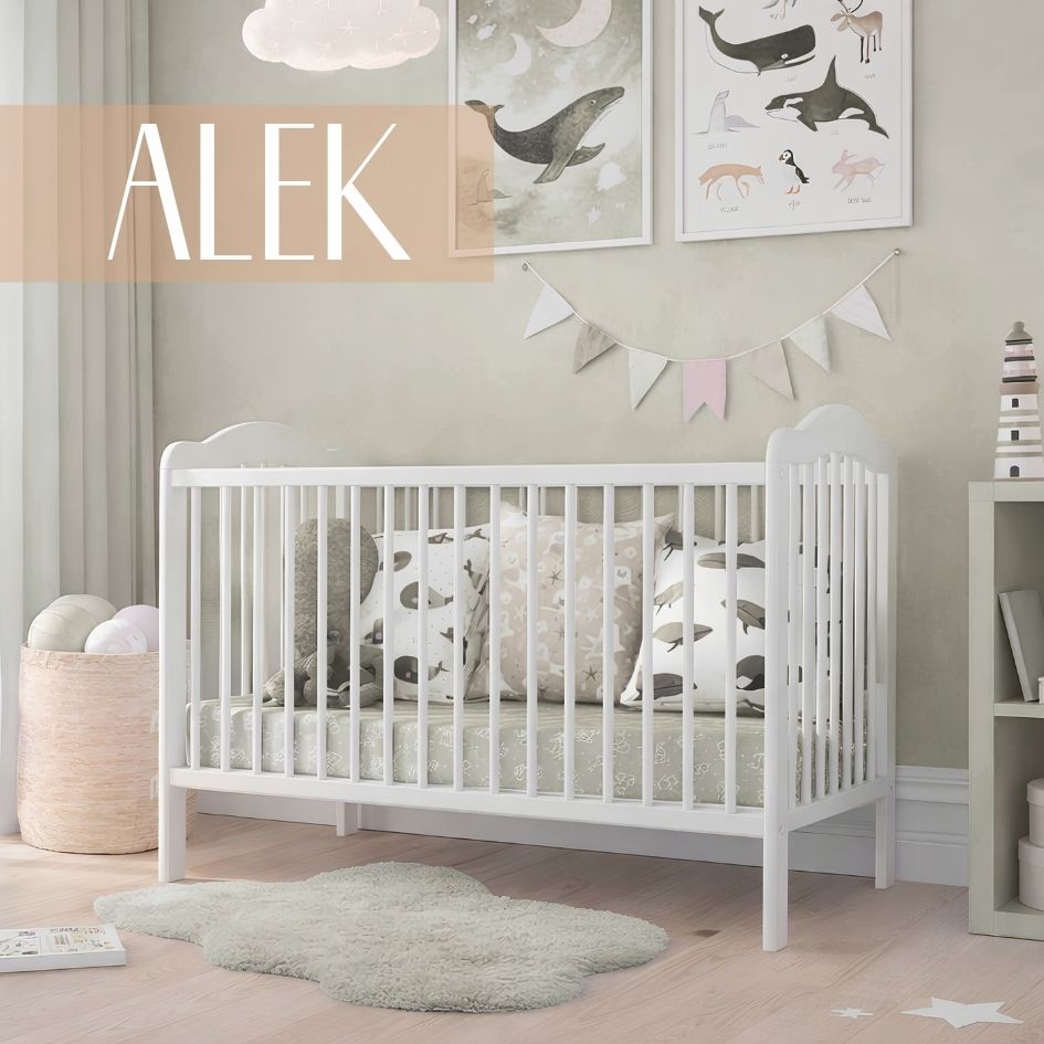 Wood cot  Alek