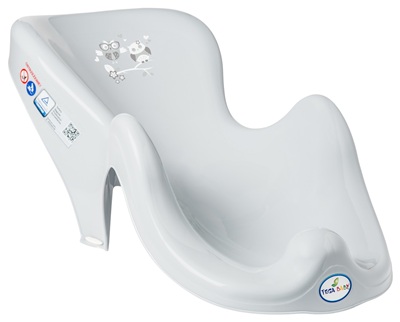 Anatomic baby bath seat OWLS Gray - Tega Baby