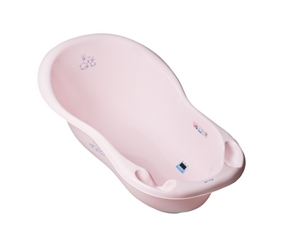 Bath Tube 102cm LITTLE BUNNIES light pink - Tega Baby