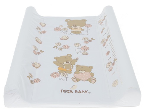 Changing mat TEDDY BEAR white - Tega Baby